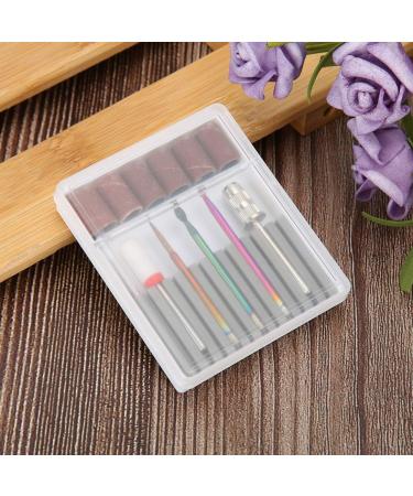 Nail Drill Bits Reshape Nail Polishing Head Sets Clean And Tidy for Home Salon Shop - Buy Online on GoSupps.com