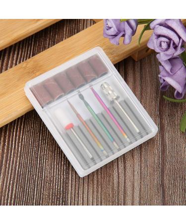 Nail Grinding Head Reshape Effective Polishing Clean And Tidy Nail Polishing Head Sets Salon Shop for Home