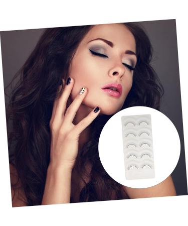 FOMIYES 5 Pairs Fake eyelashes soft thick lashes reusable black eyelash adhesives false eyelashes lash extensions supplies handmade eye lashes soft light fake lash Model artificial fiber - Buy Online on GoSupps.com