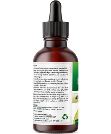 Best Naturals Ionic Liquid Zinc - Immune Support - High Bioavailability - 2 OZ Glass Bottle - Buy Online on GoSupps.com