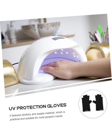 minkissy 4 Pairs Nail Protection Gloves Miss Protector Manicure Nylon - Buy Online on GoSupps.com