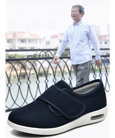 Men's Diabetic Wide Fit Memory Foam Slippers - Breathable Edema Swollen Feet Shoes - Size 6.5 Khaki - Buy Online on GoSupps.com