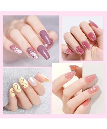 Yueshop Soft Gel Full Cover Nail Tips Kit - 300PCS Short & Medium Almond Ballet Nail Tips - Matte Finish, Break Resistant - Soak Off Extensions - 5 Shapes - Buy Online on GoSupps.com