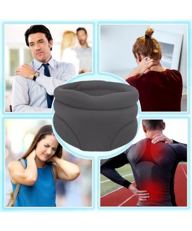 Newhsy Cervicorrect Neck Brace - Snoring & Pain Relief Support Stretcher (Gray) - Buy Online on GoSupps.com