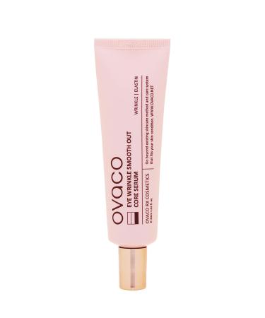 OVACO EYE WRINKLE SMOOTH OUT Formulated withPhytosterols  pomegranate  Peptides | Minimizes Dark Circles | Long-lasting Moisturizing| LIGHTWEIGHT FORMULA