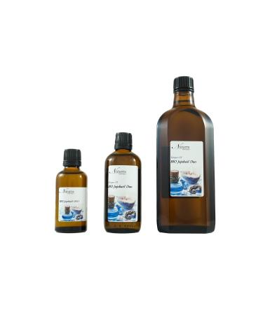 Naturra Organic Jojoba Oil & Castor Oil DUO 250ml - Cold Pressed Unrefined Natural Cosmetics for Glowing Skin - Buy Online on GoSupps.com