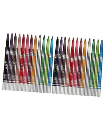 FOMIYES 24 Pcs Ladies Suits Women s Suits Colorful Eyeliner Eyeshadow Pen Set Make up Pencil Miss 1 count (Pack of 1) As Shownx2pcs