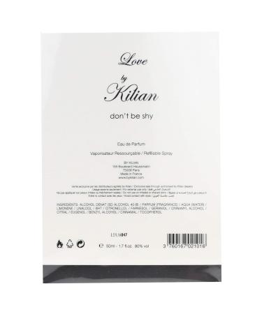 Kilian Love dont be shy Eau de Parfum Perfume 50 ml 1.69 Fl Oz (Pack of 1) Coriander Orange Rose Vanilla 1.7 Ounce (Pack of 1) - Buy Online on GoSupps.com