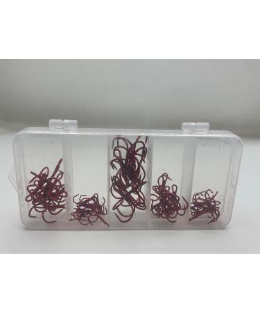 Bantre Carbon Steel Fishing Hooks Set - 50 Trimming & Treble Hooks for Sea & River Fishing | Ideal for Carp Sturgeon Tilapia & Trout - Buy Online on GoSupps.com