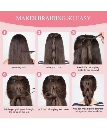 1000 Small Clear Hair Elastics with Hair Styling Tools for Girls and Women - Buy Online on GoSupps.com
