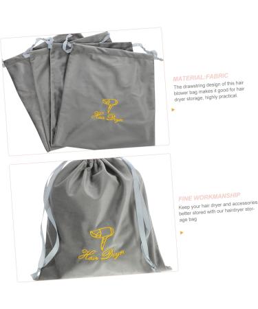 IWOWHERO Grey Travel Hair Dryer Hair Tools Travel Bag Hair Dryer Bag for Travel Fabric - Buy Online on GoSupps.com