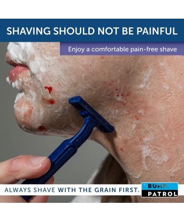 Bump Patrol Cool Shave Gel 4 oz - Best Gel for Sensitive Skin | International Shipping Available - Buy Online on GoSupps.com