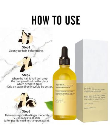 Veganic Organic Hair Repair Oil - Revitalize Thin Dry Damaged Hair with Rosemary Oil (2PCS) - Enhance Hair Health - Buy Online on GoSupps.com