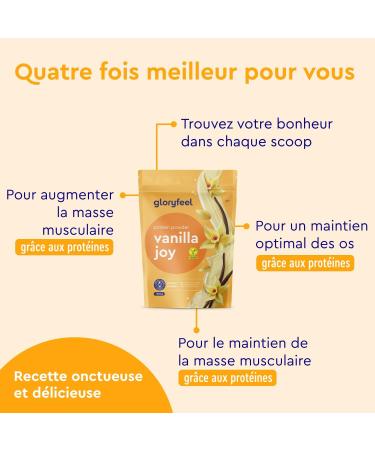 Vegan Protein 1kg 22g Protein Vanilla Taste Vegetable Protein Powder Pea Isolate Beans and Sunflower Muscle Growth and Growth* Low Sugar Lactose Free - Buy Online on GoSupps.com