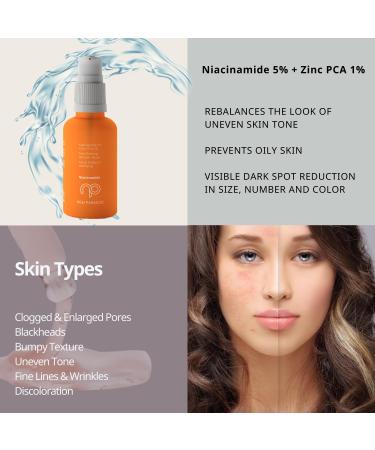 Buy New Paradise Niacinamide Serum - Pore Refining 5% Niacinamide & 1% Zinc PCA for Radiant Mattified Skin - International Shipping Available - Buy Online on GoSupps.com