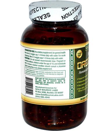 Wild Oregano Oil Capsules - 120 Liquid Veggie Softgels | 70% Carvacrol | Immune System Health Support | Non GMO, Vegan, Gluten Free - Buy Online on GoSupps.com