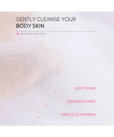 Aislor 200ML Cherry Blossom Body Wash for Women Girls Hydrating Moisturizing Shower Gel Softens Skin Gentle Bath Gel with Natural Fragrance Bathing Accessory Pink One Size One Size Pink - Buy Online on GoSupps.com