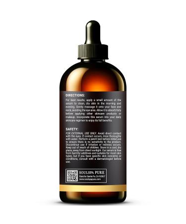 Best Vitamin C Serum for Face - Hydrating Anti-Aging Formula with Hyaluronic Acid & Peptides - 4 fl oz - Buy Online on GoSupps.com