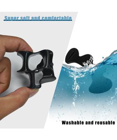 Adjustable Silicone Toe Spacers for Hammer Toes - 2 Pairs - Toe Straighteners for Women Men - Black M - Buy Online on GoSupps.com