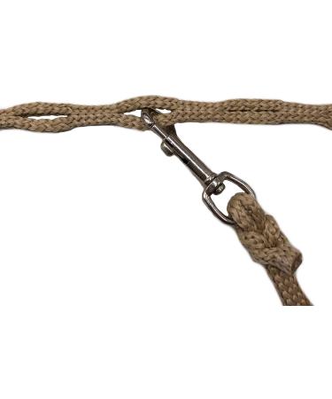 Premium 2.40m Beige Dog Leash for Small to Large Dogs | Jogging Walking & Training Line | Freehand Leash for Bicycle & Practice Use - Buy Online on GoSupps.com