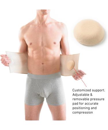 Neo-G Hernia Belt for Men and Women - Upper Abdominal & Umbilical Hernia Support - Breathable, Adjustable XXL Size - Buy Online on GoSupps.com