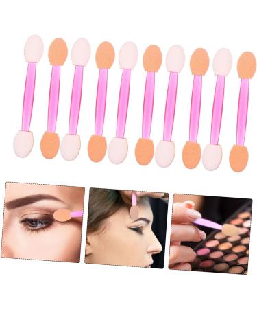 Beavorty 80pcs Sponge Makeup Stick Disposable Makeup Dual Sides Comestic Applicator Eyeshadow Brush 6x1x0.8cm Assorted Color - Buy Online on GoSupps.com