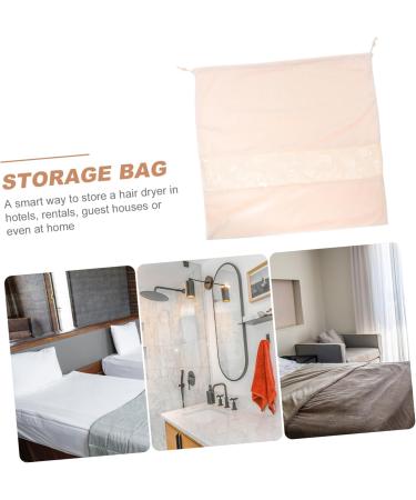 Baluue 5 Pcs Hair Dryer Storage Bag Hair Dryer Bag Gym Drawstring Bag Laundry Drawstring Bag Pvc Beige - Buy Online on GoSupps.com