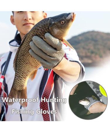 LZYKJGS Waterproof Fishing Gloves - 2 Piece Set Anti-Cut & Magnetic Closure for Predatory Fish - Ideal for International Shipping - Buy Online on GoSupps.com