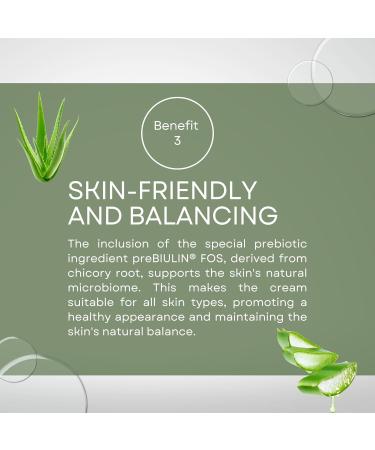 Bendida Skinbiotic Hand Cream with Aloe Vera Extract + Glycerin - Moisturizing Cream for Rough and Damaged Skin - Gentle Care Cream for Dry Hands and Stressed Skin - - Buy Online on GoSupps.com