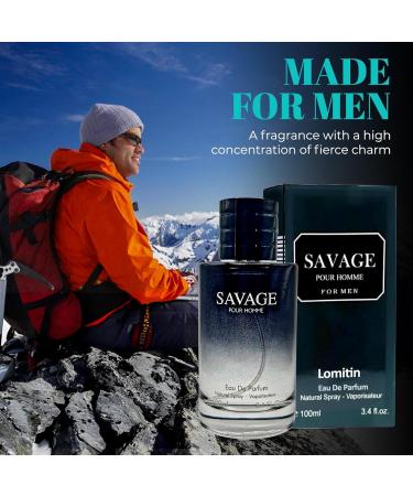 Savage Extrait De Parfum & Savage Pour Homme Fragrance for Men - 3.4Oz + Travel Spray 35ml Masculine Scent Cologne for Men 3.4oz/100ml (Pack of 3) - Buy Online on GoSupps.com