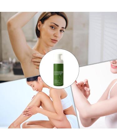 Facial Hair Removal Cream | 60ml Natural Moisturizing Facial Hair Remover | Personal Care Product for Hair Removal in the Shower and Bathroom | Intimate Care for Shaving - Buy Online on GoSupps.com