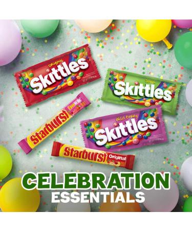 Skittles & Starburst Full Size Variety Mix 18-Count Box - 37.05 oz - Buy Online on GoSupps.com