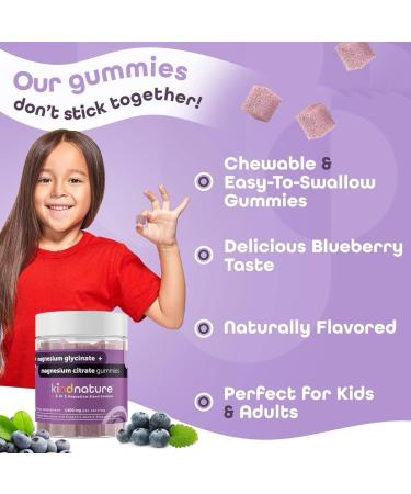 KINDNATURE Power Duo: Magnesium & Vitamin B1 Gummies Bundle Enhanced Energy & Nerve Support, Delicious & Chewable - Buy Online on GoSupps.com