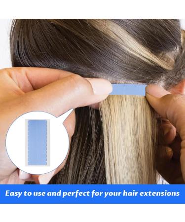 Hair Extension Tapes 60 Pieces Hair Tapes for Extensions No-Residue Double Sided Tapes for Hair Extensions Human Tape for Hair Extensions Beauty Tools for Hair Extensions Tape Extension Tabs for Human - Buy Online on GoSupps.com