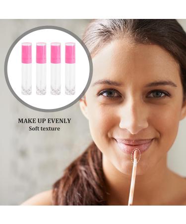 Lot de 4 Flacons de Gloss L vres Vides 8 Ml Petits Tubes Transparents en Plastique R utilisable Bouchons tanches pour Maquillage Voyage et Organisation Quotidienne - Buy Online on GoSupps.com