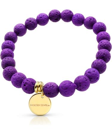 Essential Oil Bracelet for Anxiety | Aromatherapy Lava Stone Diffuser Bracelet for Men & Women - Buy Online on GoSupps.com
