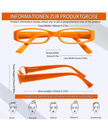 Cojwis 4 Pack Women's Reading Glasses - Fashion Spring Hinge Readers with Stylish Patterns | 4 Color Mix (3.00 3.50 X) - Buy Online on GoSupps.com