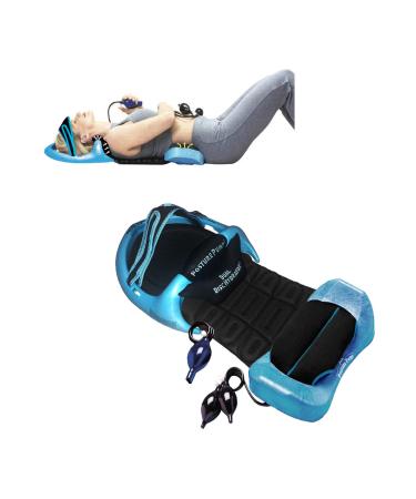 Posture Pump Dual Deluxe Neck & Back Exercising Cervical Spine Hydrator Pump | Relieves Neck, Upper Back, & Low Back Pain Stiffness | Tech Neck Relief Posture Control (Dual Full Spine Model 4100-D)
