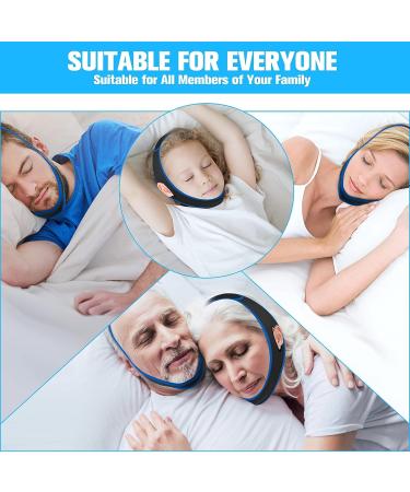 Adjustable Anti Snoring Chin Strap for Men and Women - Stop Snoring Solution for Better Sleep - Buy Online on GoSupps.com
