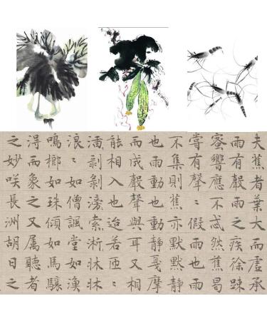 Juedi Chinese Calligraphy Brush Set - Pack of 5 | Ideal for Watercolor, Sumi Drawing, and Writing - Buy Online on GoSupps.com