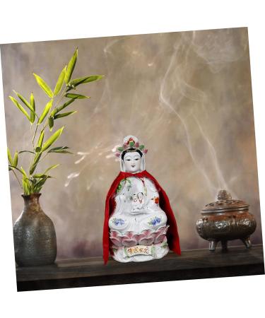 Zerodeko Creative Statue Cloak 3pcs Buddha Shawl Cloth Lotus Buddhist Supplies Avalokitesvara Statue Cloak 37.5X22.5cm - Buy Online on GoSupps.com