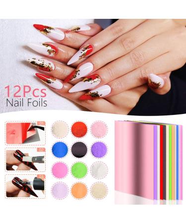 Acrylic Nail Design Kit with Brushes, Dotting Tool, Tape Strips, Foil Stickers & Rhinestones - Nail Technician Accessories - Buy Online on GoSupps.com