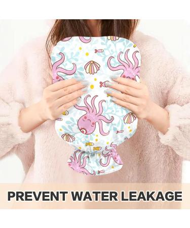 Octopus Hot Water Bottle with Cover - 1L BPA Free Relief for Pain Headaches & Neck - Buy Online on GoSupps.com