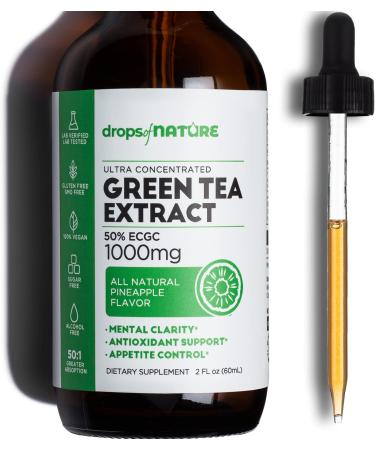 Drops of Nature Garcinia Cambogia & Green Tea Extract Bundle 1000mg for Weight Management - Buy Online on GoSupps.com