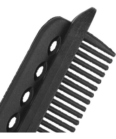 Heat Resistant Hair Straightening Comb V Shaped with Rounded Comb Teeth Multipurpose Lightweight Portable ABS Material for Salon Home Travel - Buy Online on GoSupps.com