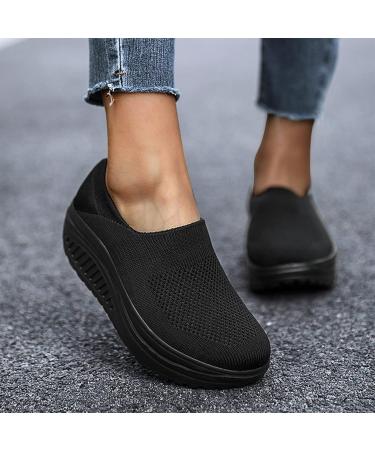 Shop Women's Fitness Shoes - Comfortable Barefoot Sneakers Flat Slippers & Diabetic Options in Black - Size 42 EU - Buy Online on GoSupps.com