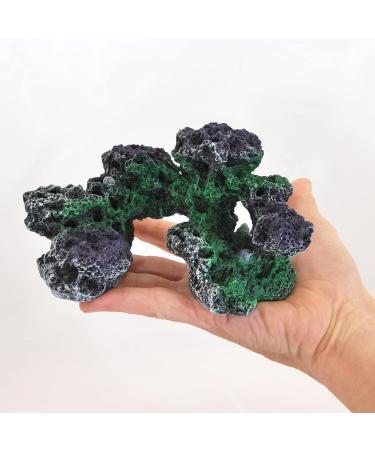 Buy Reef Rock for Nano Aquariums - 18.5x11x9cm Sea Water Replica Stone for International Shipping - Buy Online on GoSupps.com