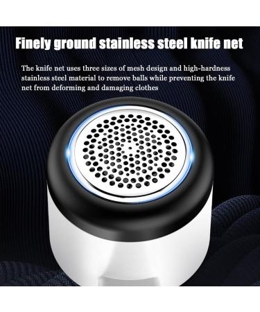 Rechargeable Fabric Shaver & Lint Remover - 6-Blade Portable Fuzz Remover for Clothing & Furniture - Purple - Buy Online on GoSupps.com