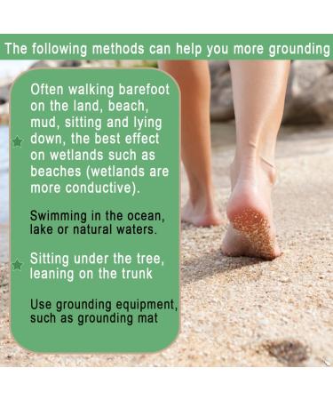 Grounding Mat NEWMEIL Ground Mat Therapy Earthing Mat Reduce Pain and Better Sleep (Sheet 54 71 in) Sheet 54 * 71 in - Buy Online on GoSupps.com