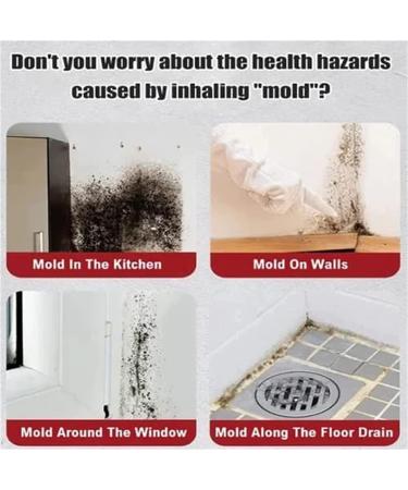 Mildew Cleaner Foam Foam Mildew Spray Household Mildew Removal Foam Spray Deodorant Decontamination Spray Wall Tiles Bathroom Cleaning (3pcs) - Buy Online on GoSupps.com